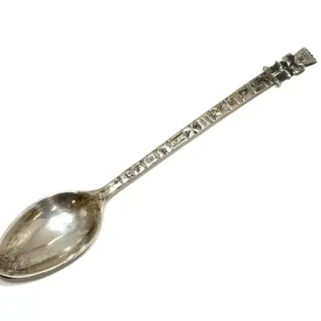 5” Mexico Souvenir Spoon 925 Sterling Silver 10.0g
