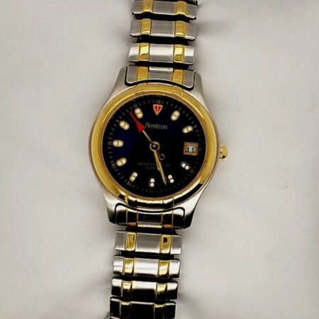 Armitron Women's Watch 25/6071 PC22 With Two Tone Flex Band, New battery