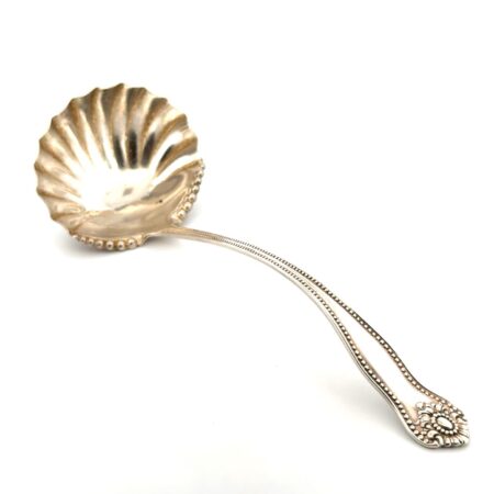 6” A. Stowell & Co. 925 Sterling Silver Sugar Shell Ladle 26g
