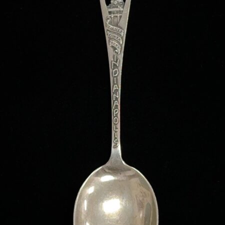 Sterling Silver Indianapolis Soldiers & Sailors Monument Souvenir Spoon, 14.8g