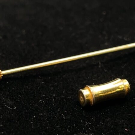 Vintage 10k Gold Opal Stick Pin 0.7g