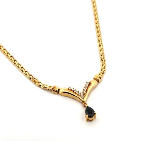 18” Ross Simons Gold Vermeil 925 Sterling Silver Braided Necklace 15.8g