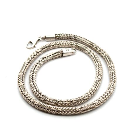 17” x 5mm Silpada 925 Sterling Silver Snake Chain #NO603, 43.8g