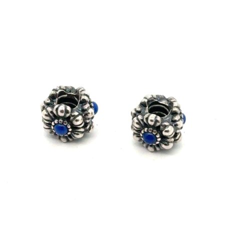 Pandora September Birthday Bloom Charm, 925 Sterling Silver, 4.6g Each, 2 Avail.
