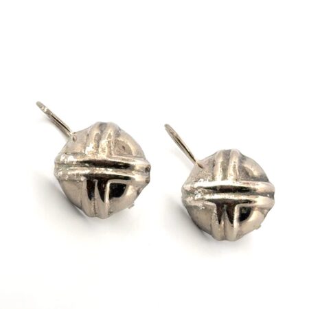 Combine International 925 Sterling Silver Lever Back X Earrings 5.4g