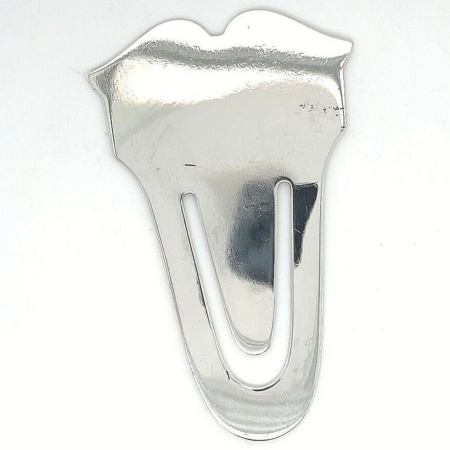 Vintage Sterling Silver Reed and Barton Open Book Motif Bookmark Clip 7.9 grams