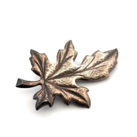 Vintage Beau 925 Sterling Silver Maple Leaf Brooch/Pin 5.5g