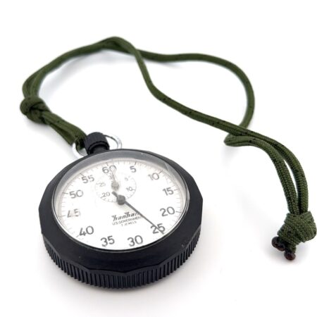 Vintage Hanhart US Government 7 Jewels Stopwatch Working