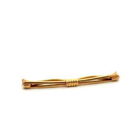 Forstner 12K Gold Filled Collar Bar, 2.3g