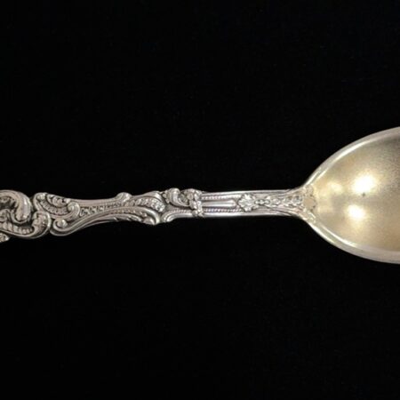 Gorham 925 Sterling Silver Versailles Citrus Spoon, Gilt Bowl, 27.6g