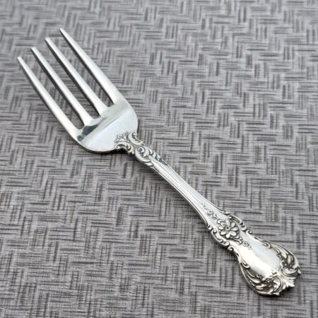 Towle Old Master Sterling Silver Baby Fork, 4.25”. 16.7g