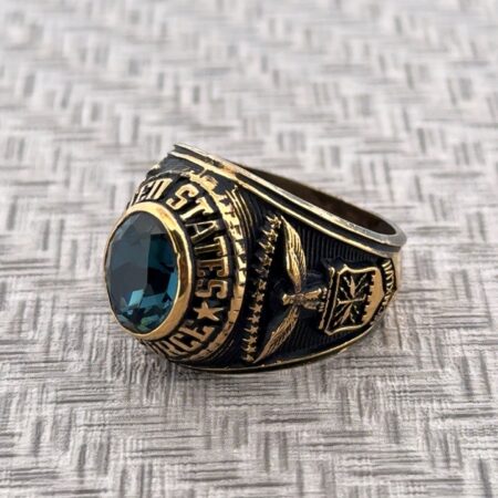 Size: 11.5 Joseph Esposito United States Air Force 925 Sterling Silver Ring 21g