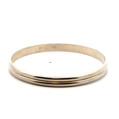 Gary Nez Navajo 7.5” Bangle Bracelet 6.5mm 23.6 Grams