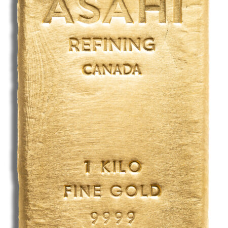 1 kilo Gold Bar - Brand Varies .9999 (COMEX Brand)