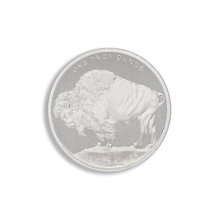 1 oz Silver Round - Buffalo Design .999 - Frontier Mint (New)