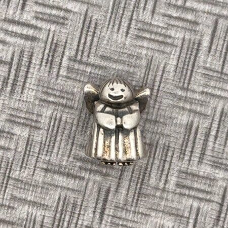 Pandora ALE 925 Sterling Silver Angel Of Hope Smiling Angel Charm #790337 3.8g