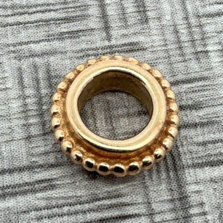 Pandora ALE 14k Yellow Gold Sun Spacer Charm Retired .94 Grams