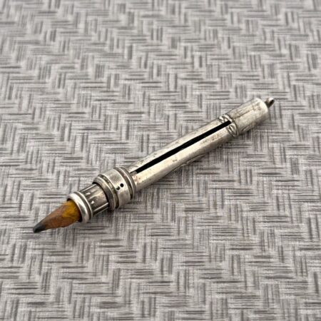 2.5” Vintage 925 Sterling Silver Sliding Chatelaine Pencil Holder 4.6g