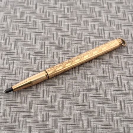 3” Vintage Gold Filled Continuous Twist Mechnical Pencil 4.8g
