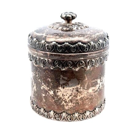 Tiffany & Co. Sterling Silver 1873-1891 Edward C. Moore Cylindrical Box 238 Gram