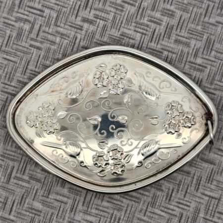 Towle 1974 Sterling Silver 4 Calling Birds Christmas Ornament Box/Card/Pouch 25g