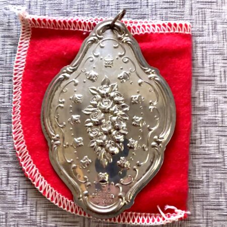 Towle Sterling Silver 1882 12 Drummers Drumming Christmas Ornament Box Pouch 14g