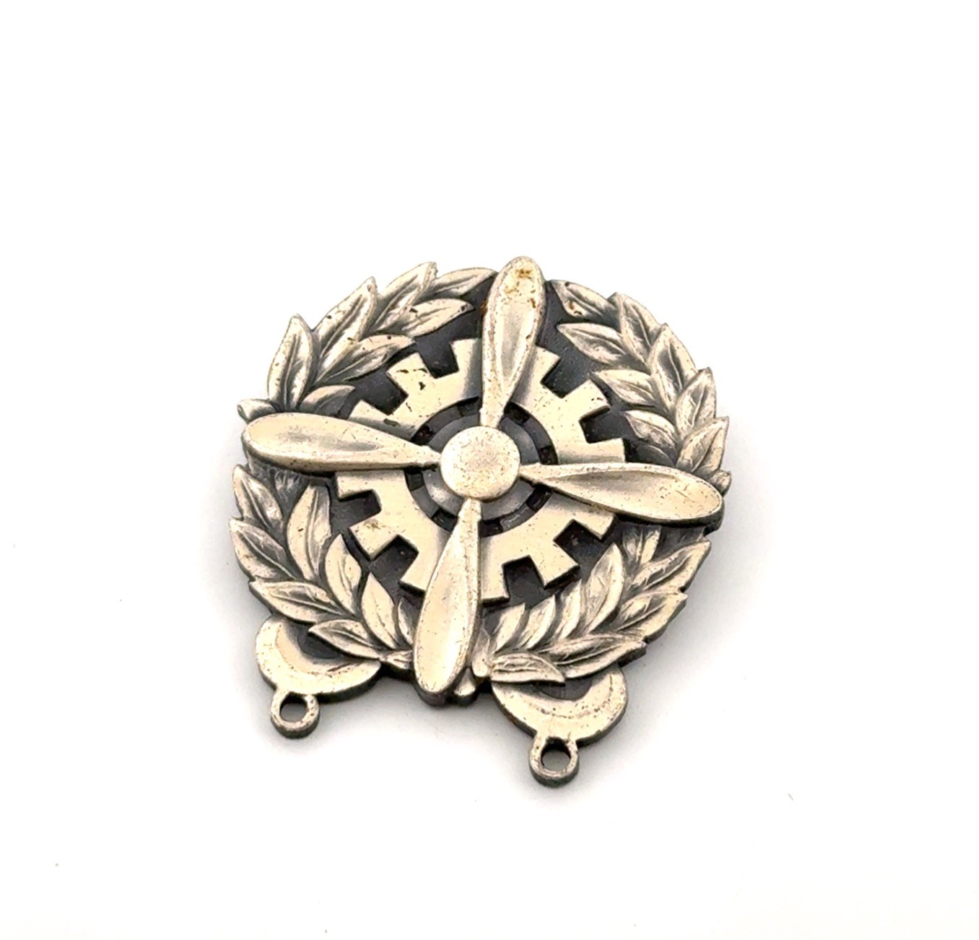 Vintage WWII 925 Sterling Silver US Army Air Forces Technician Badge 16.8g