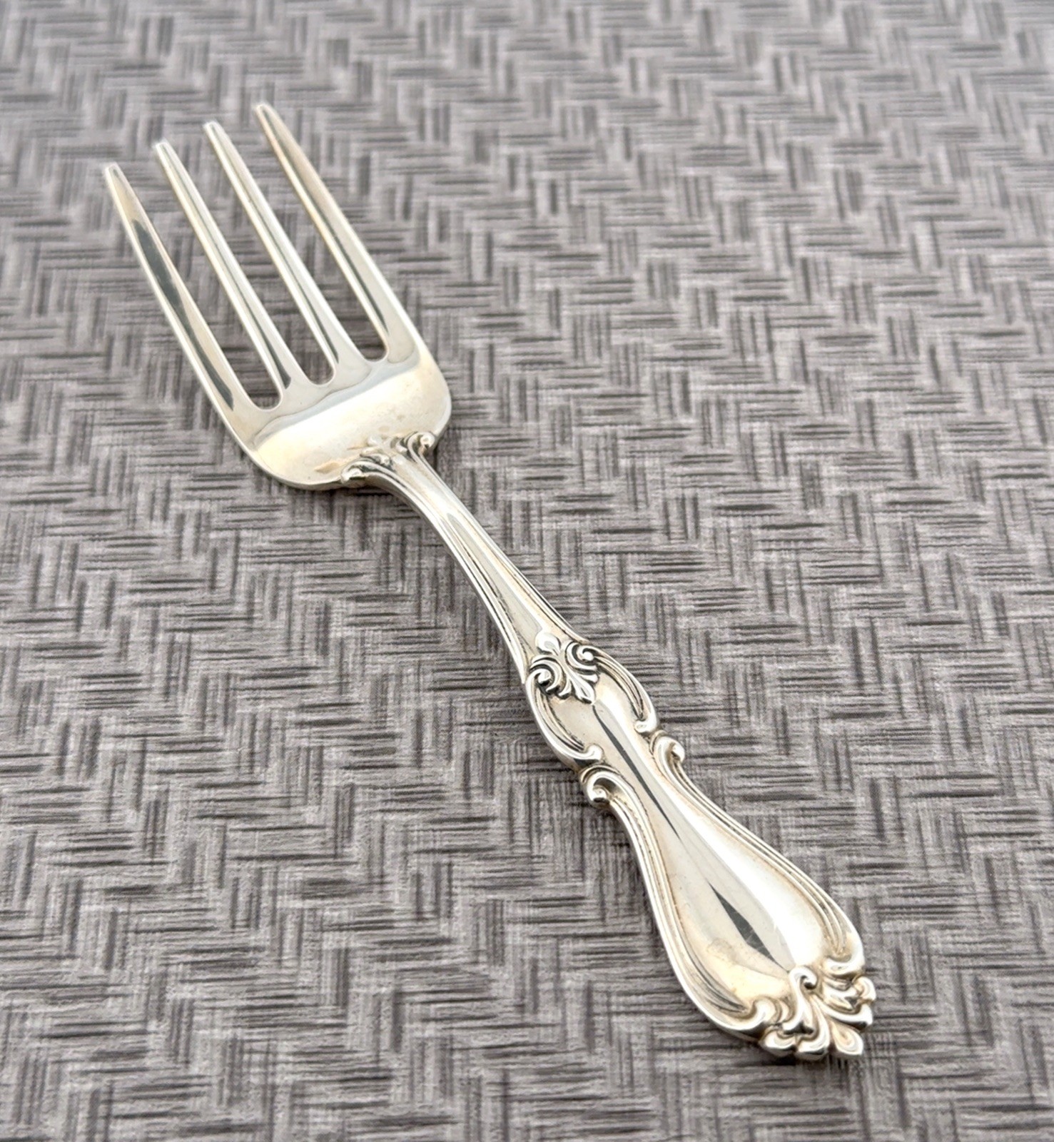 4.5” Towle 925 Sterling Silver Queen Elizabeth I Baby Fork 19.3g
