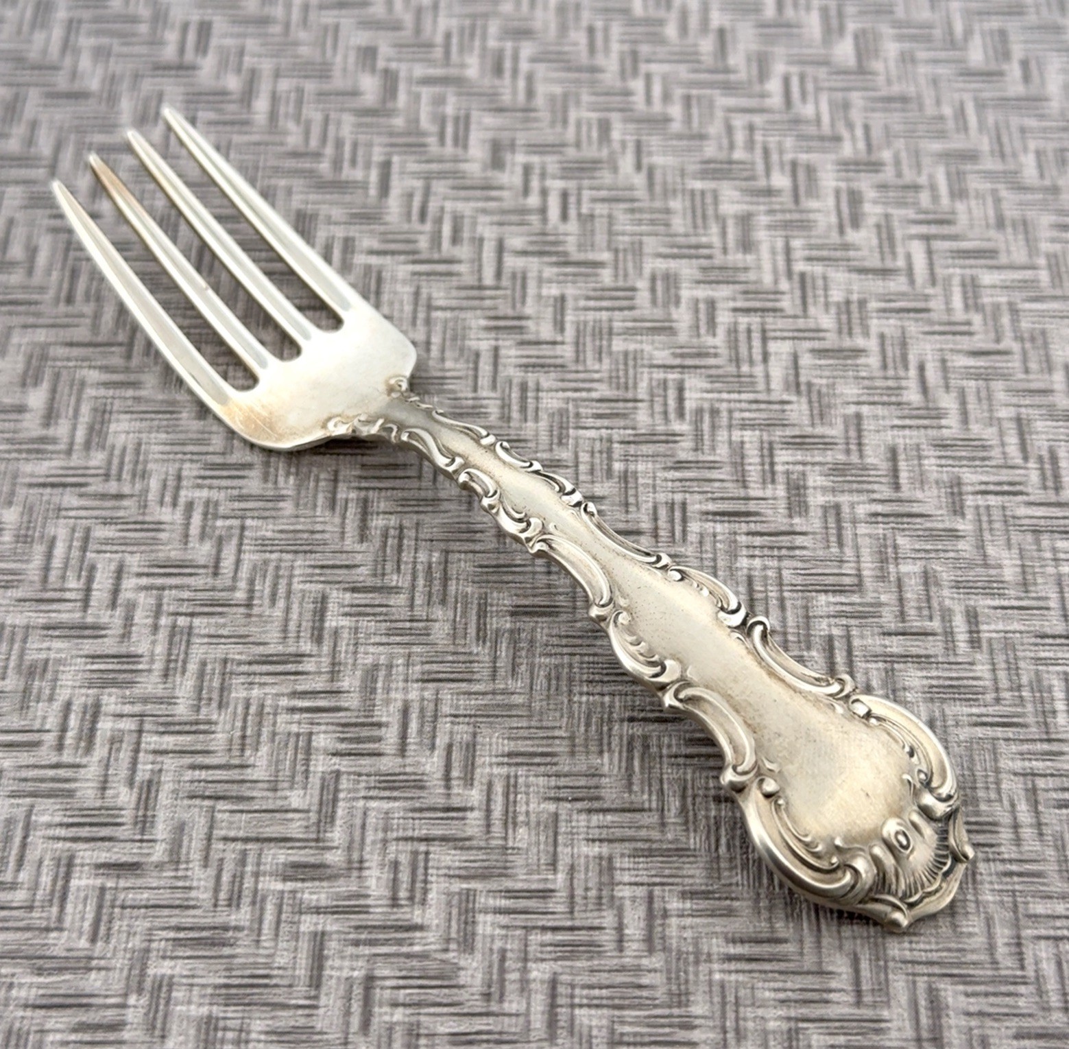 4.5” Gorham Strasbourg 925 Sterling Silver Baby Fork 23g